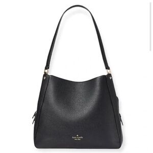Kate Spade Black Leather Shoulder Bag